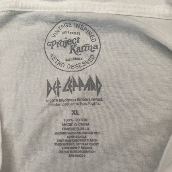 Def Leppard Project Karma Tee - Picture 3 of 5